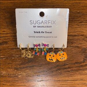 BaubleBar Sugarfix Halloween Earrings Set